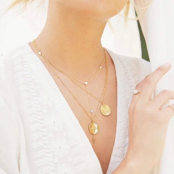 Gorjana Chloe Short Lariat Necklace - Picture 2 of 10